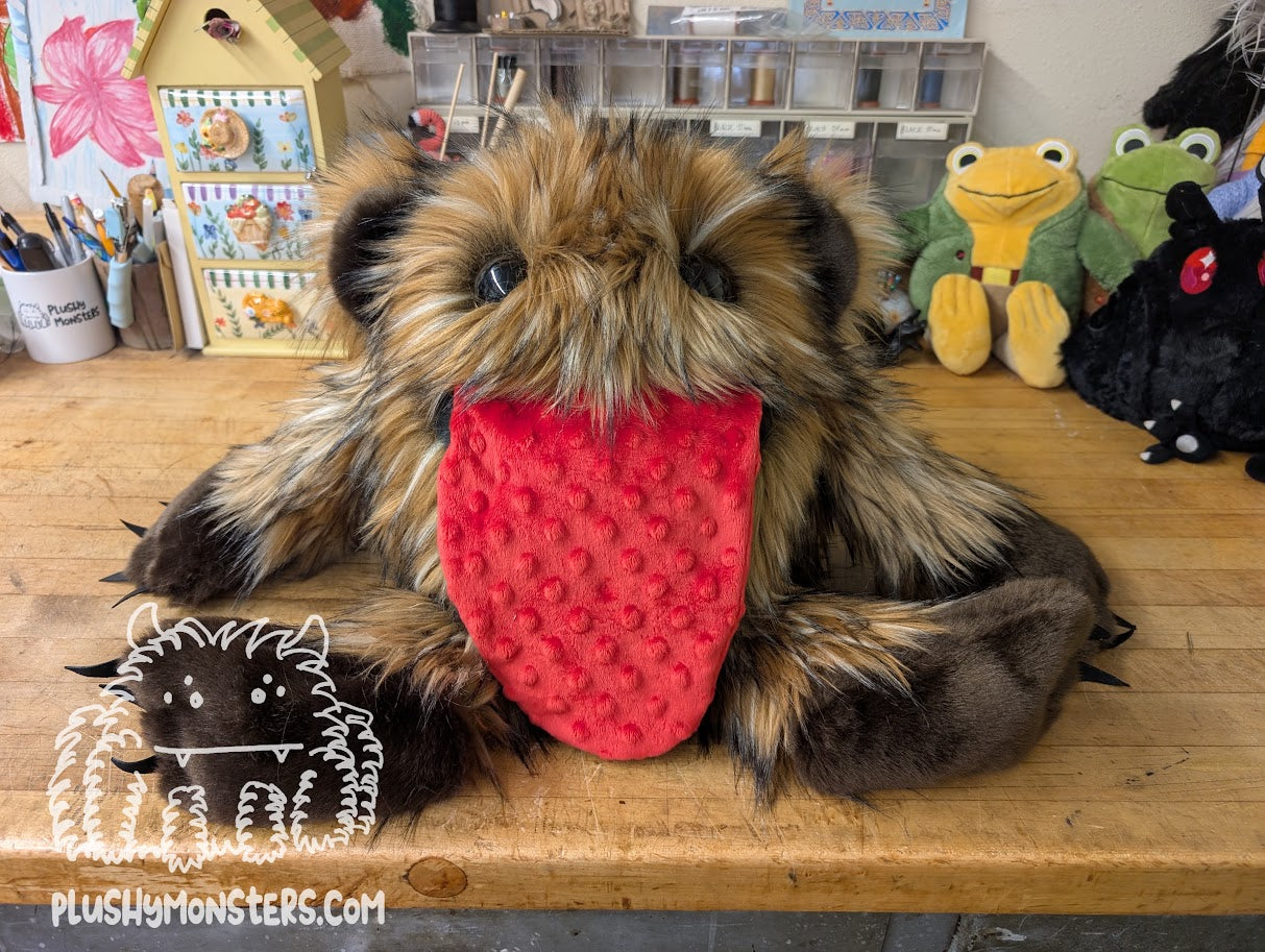 Benny Hiveguard! - Weighted Flatbottom Tongue Monster