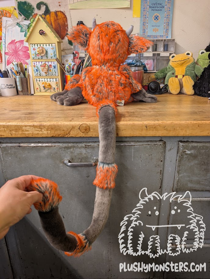 Tusker! - Weighted Lanky Plushy Monster