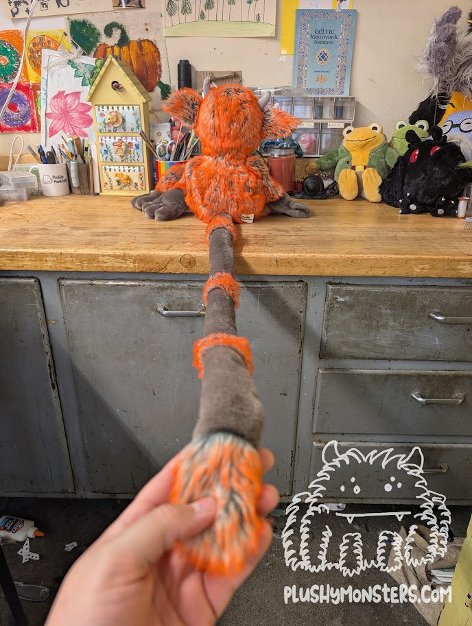 Tusker! - Weighted Lanky Plushy Monster