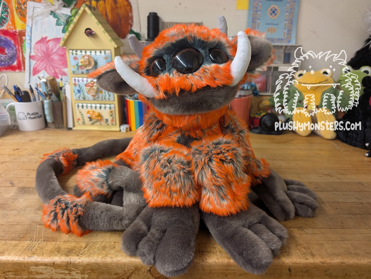 Tusker! - Weighted Lanky Plushy Monster