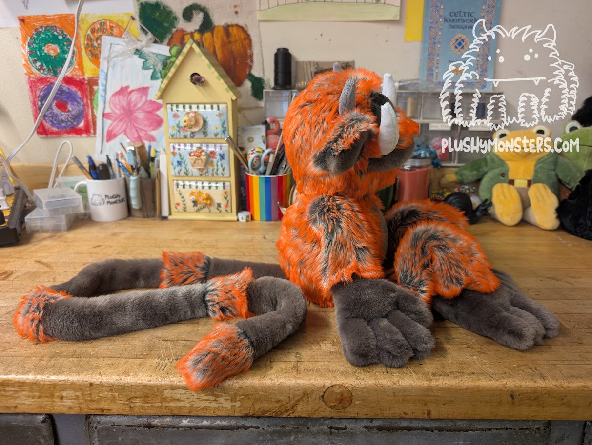 Tusker! - Weighted Lanky Plushy Monster