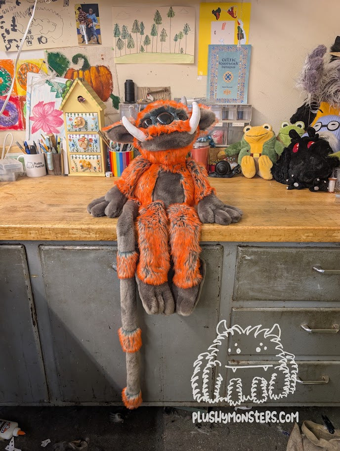 Tusker! - Weighted Lanky Plushy Monster