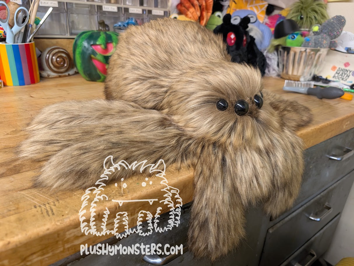 Teddy! With Oversized Eyes! - Weighted Lil' Guy