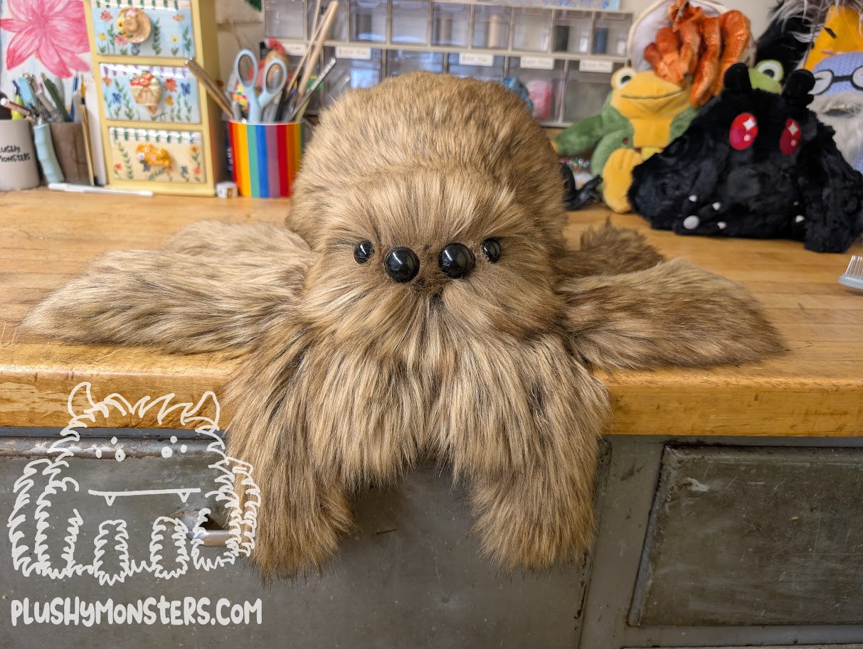 Teddy! With Oversized Eyes! - Weighted Lil' Guy