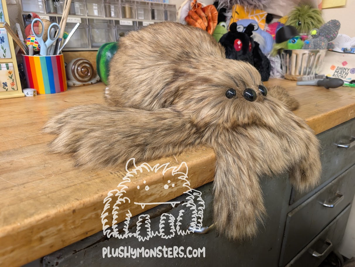 Teddy! With Oversized Eyes! - Weighted Lil' Guy