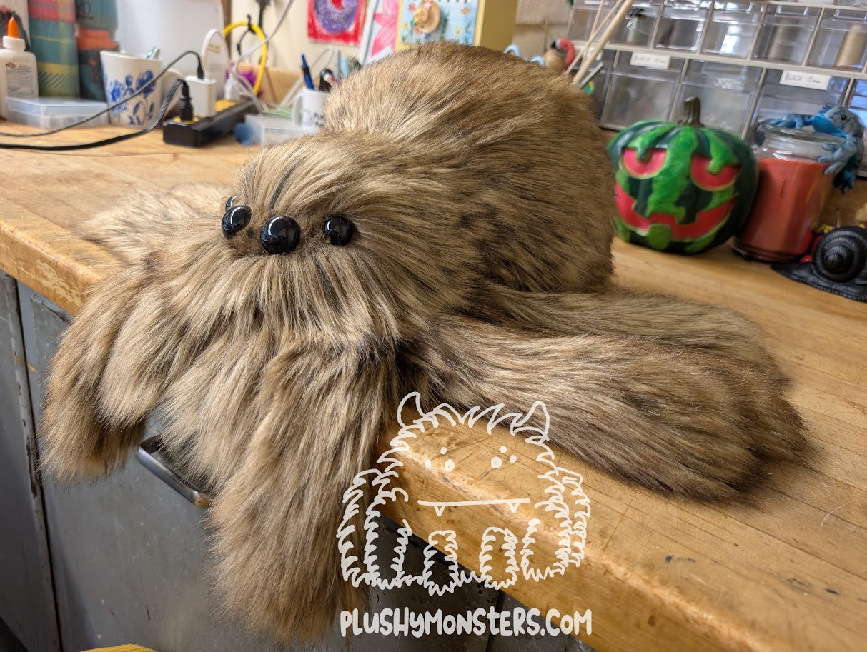 Teddy! With Oversized Eyes! - Weighted Lil' Guy