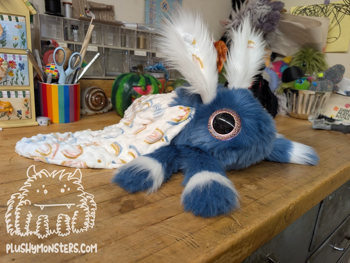 Pinto Brentrup Wibbles! - Weighted Moth Plushy