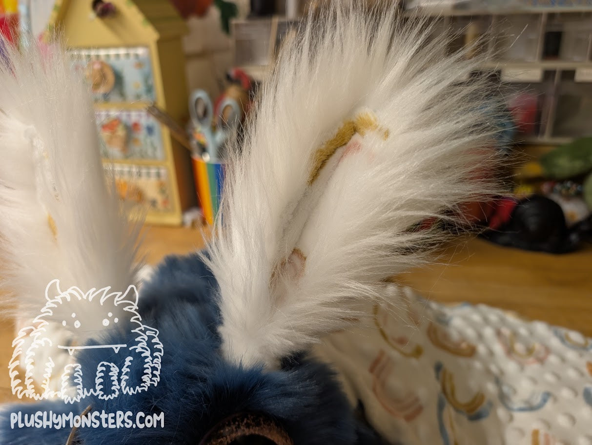 Pinto Brentrup Wibbles! - Weighted Moth Plushy