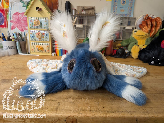 Pinto Brentrup Wibbles! - Weighted Moth Plushy
