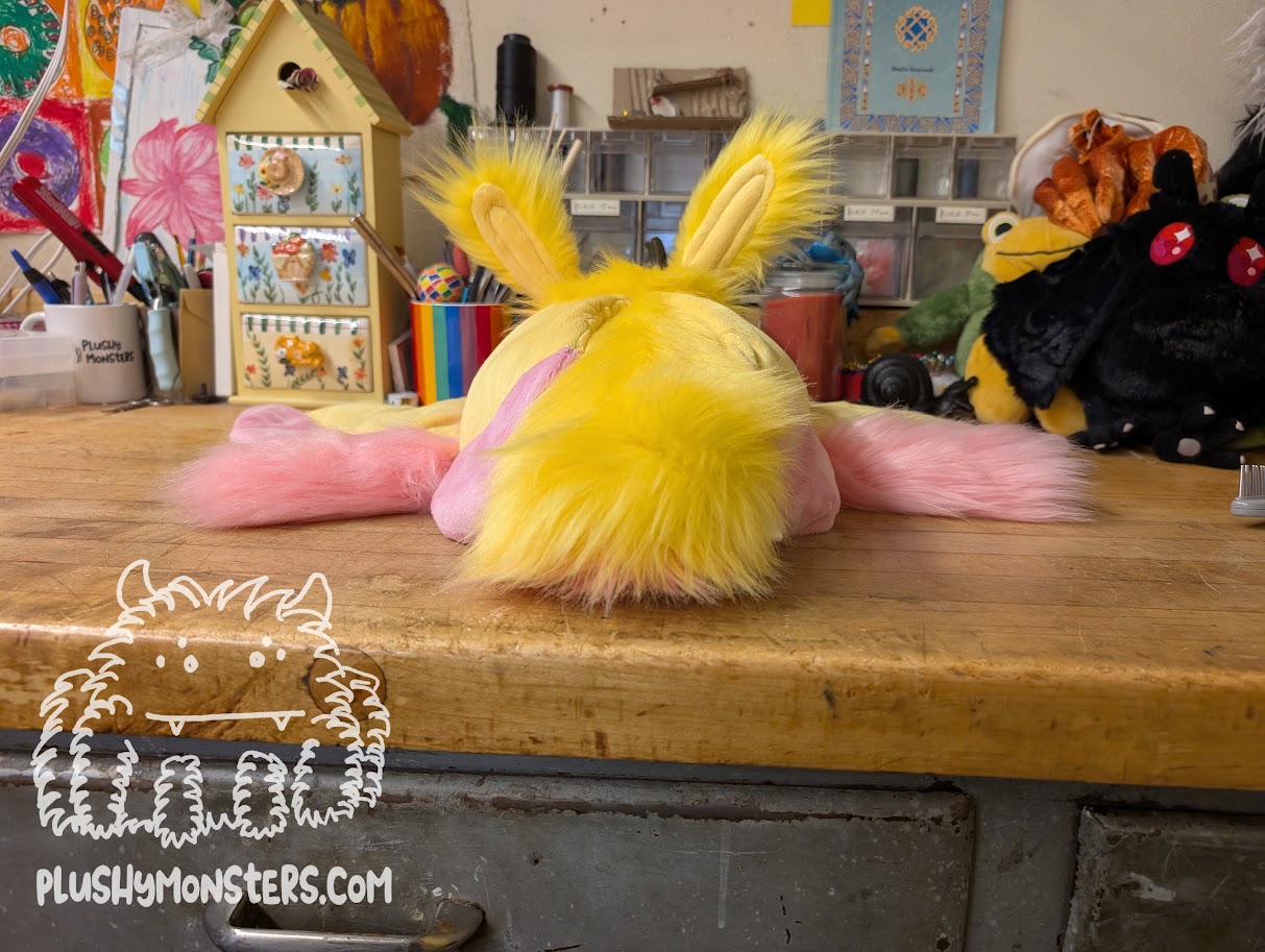 Marcy! - Weighted Rosy Maple Moth Plushy