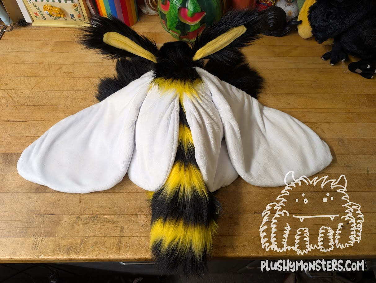 Bombur! - Weighted Bumblebee Moth Plushy