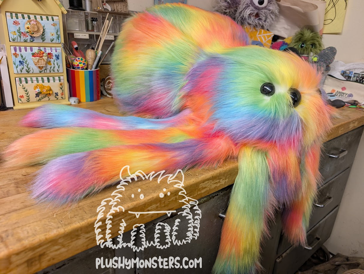 Big Rainbow Wave! With Oversized Eyes! - Weighted Big'n