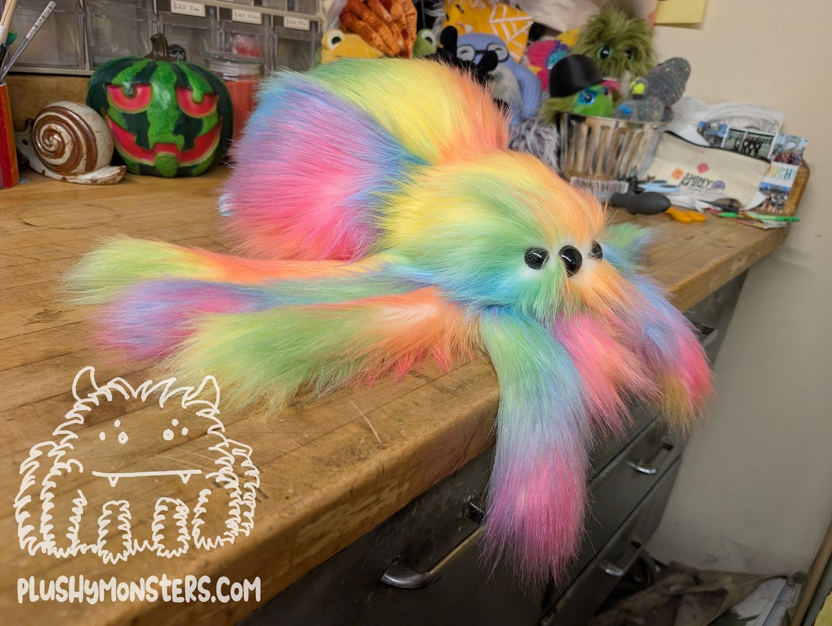 Lil' Rainbow Wave with Oversized Eyes! - Weighted Lil' Guy
