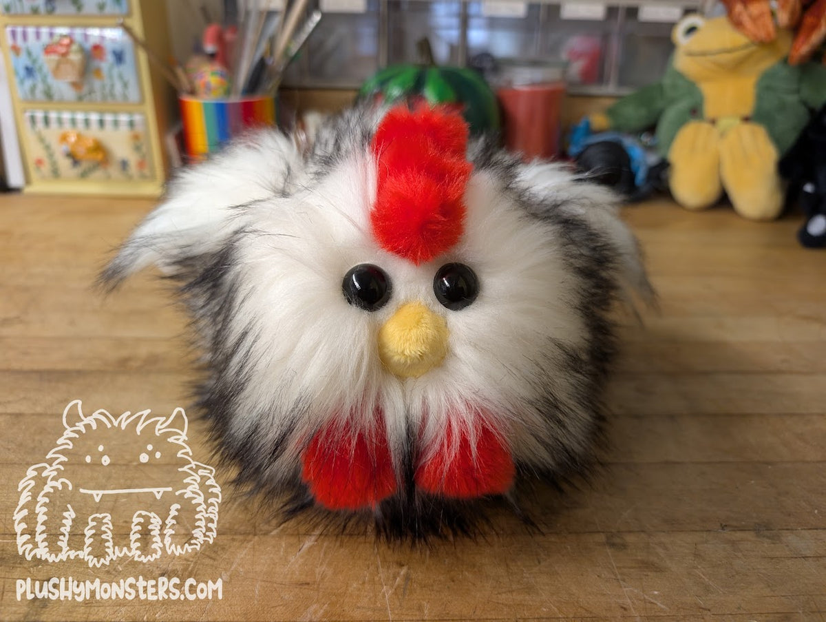 Jeanie Chonkin' Nugget! - Weighted Little Chicken Plush