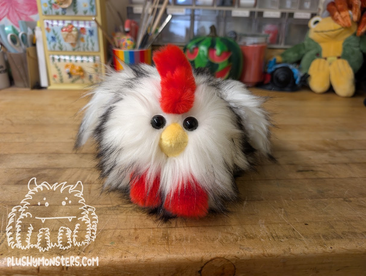 Jeanie Chonkin' Nugget! - Weighted Little Chicken Plush
