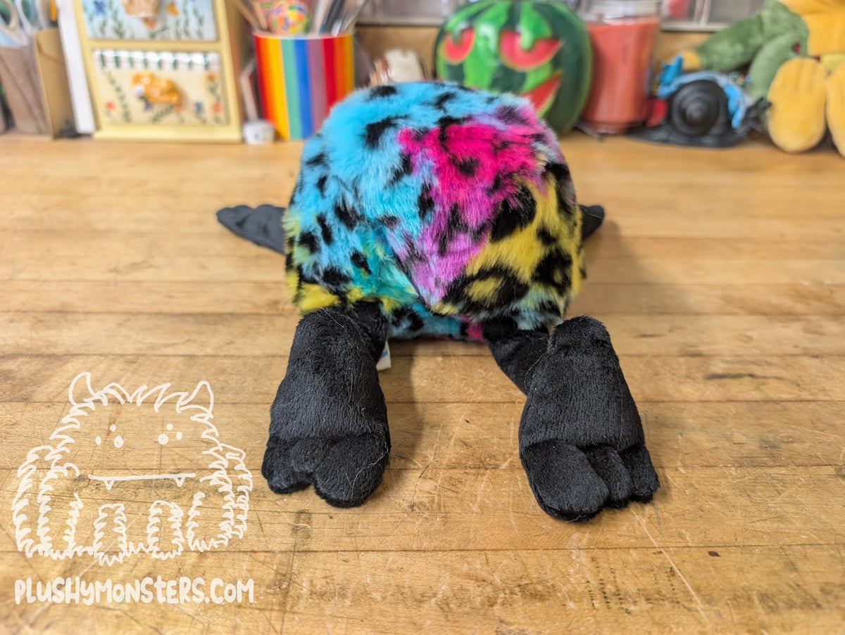 Quite Startled Rainbow Leopard! - Little Weighted Nerd