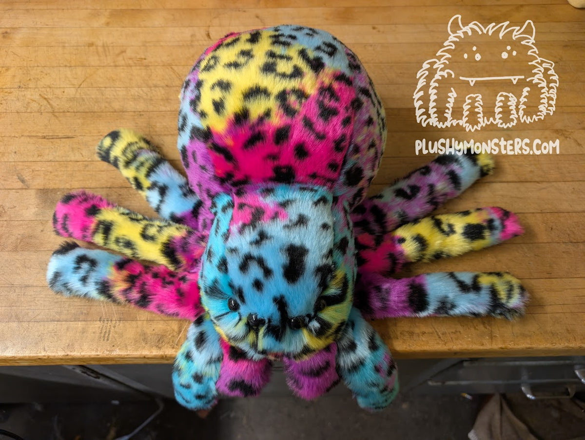 Lil' Rainbow Leopard! - Weighted Lil' Guy