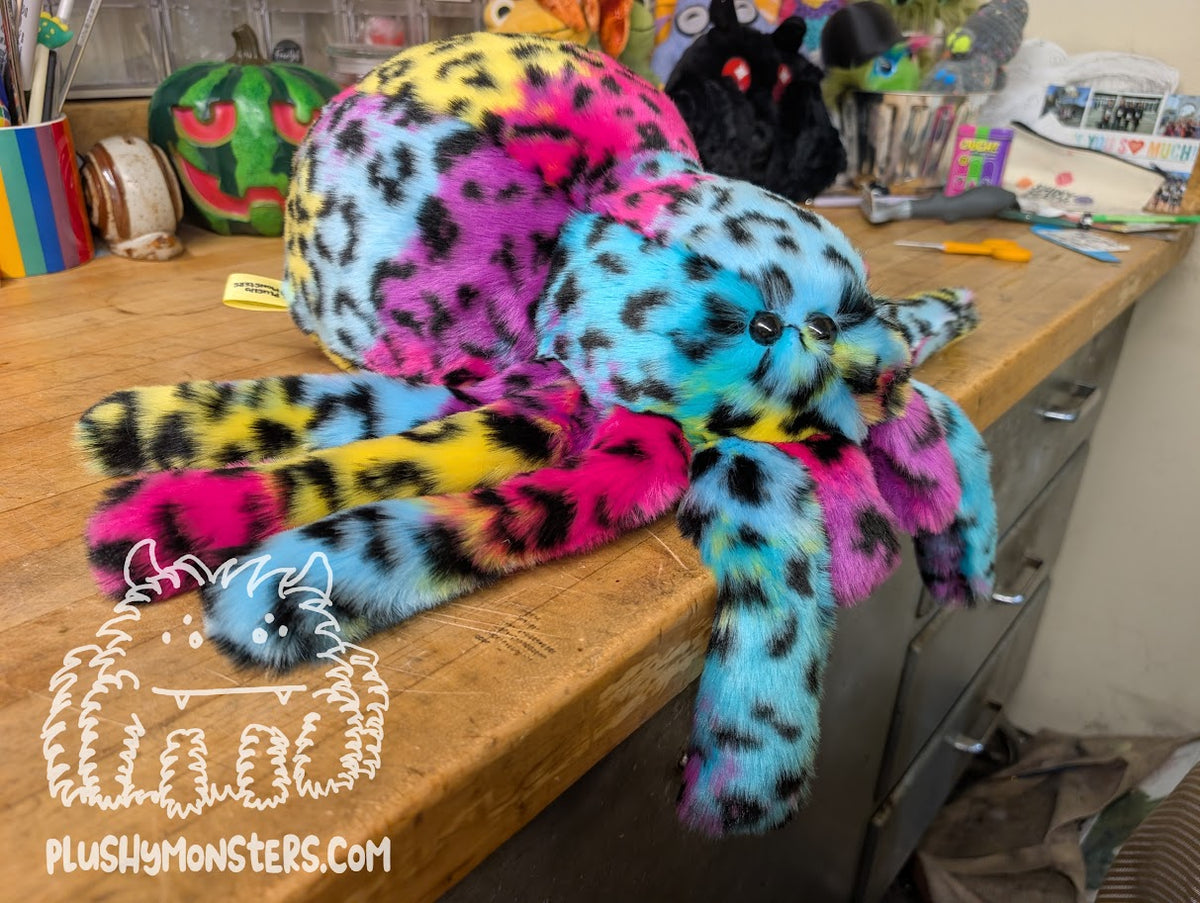 Lil' Rainbow Leopard! - Weighted Lil' Guy