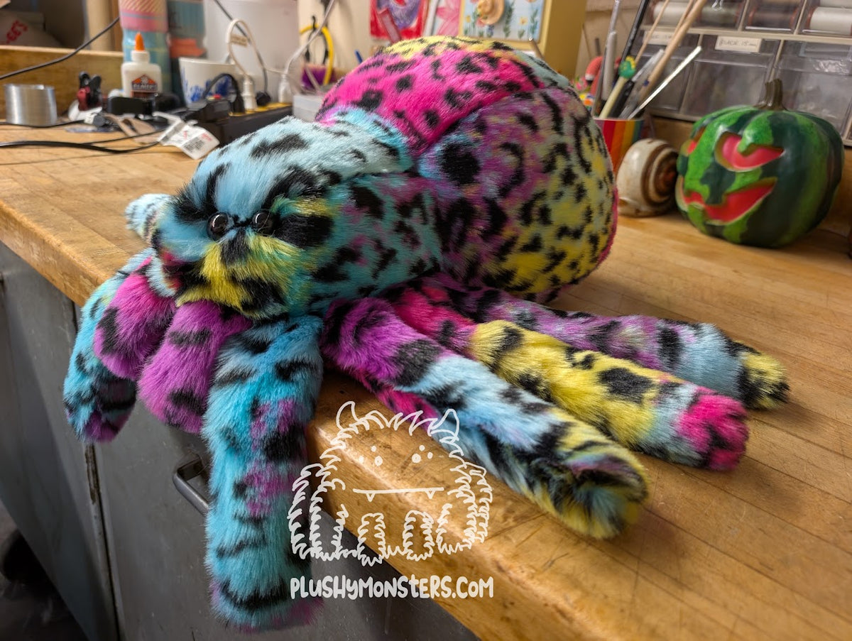 Lil' Rainbow Leopard! - Weighted Lil' Guy
