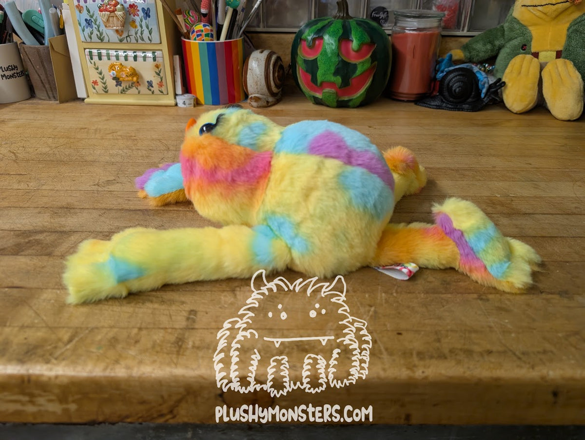 Sherbert! With a Duckbill! And Eyelash Eyes! - Little Weighted Nerd Duck Thing