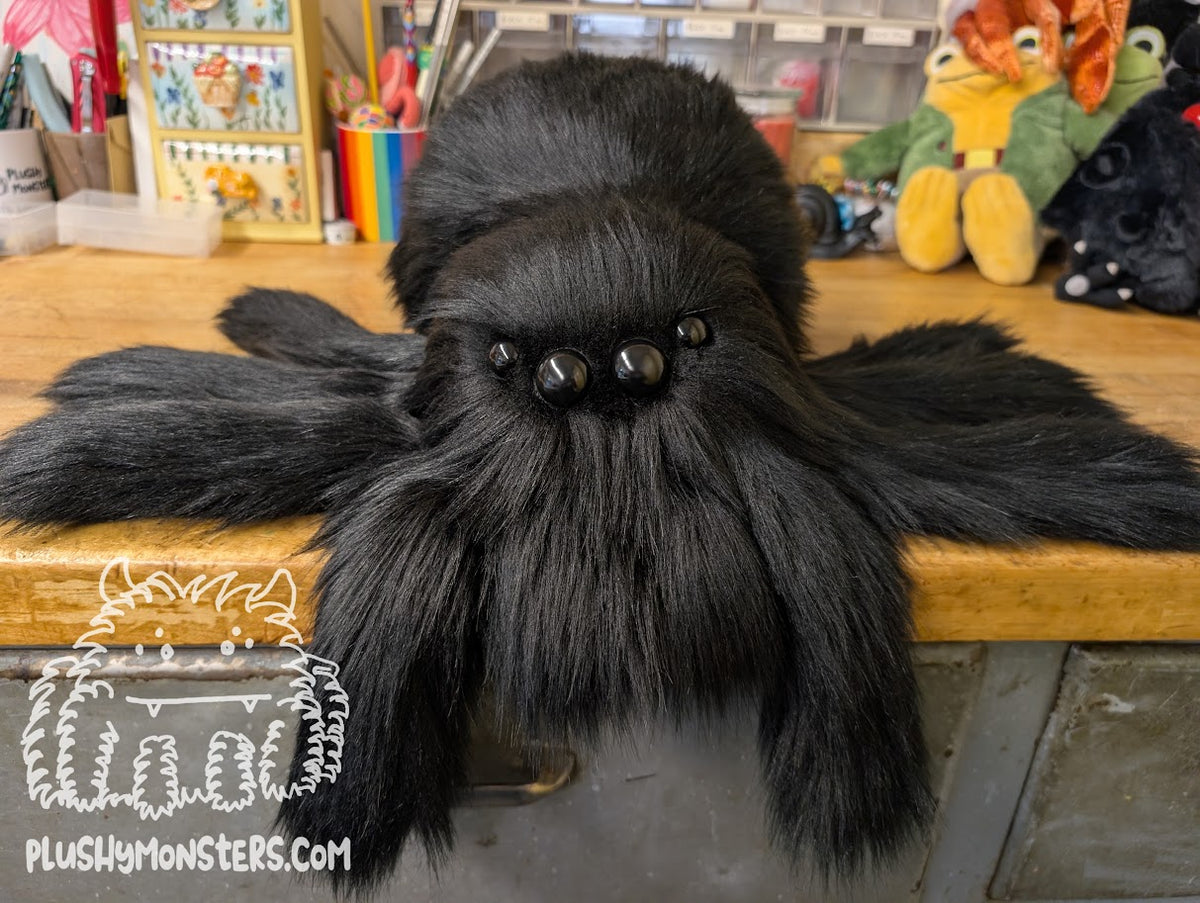 Lil' Poe! With Oversized Eyes! - All Black Weighted Lil' Guy