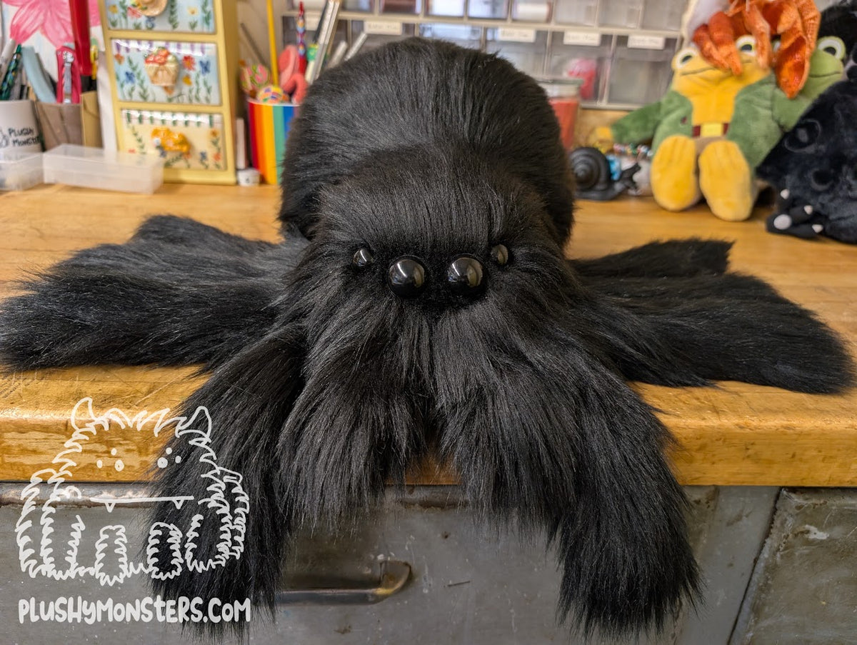 Lil' Poe! With Oversized Eyes! - All Black Weighted Lil' Guy