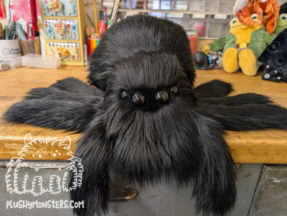Lil' Poe! With Oversized Eyes! - All Black Weighted Lil' Guy