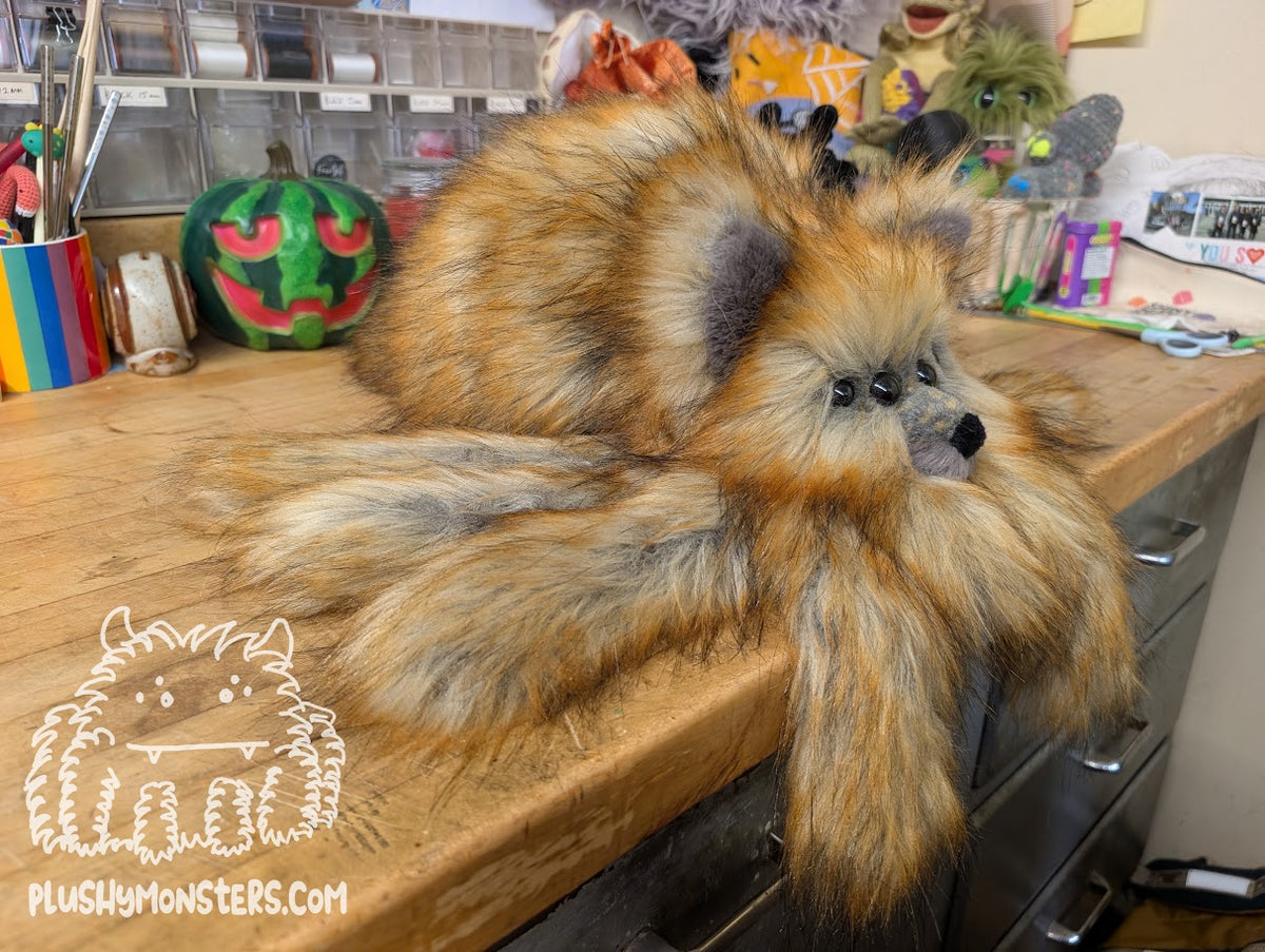 Lil' Noble! - Red Wolf Spider in Disguise - Weighted Lil' Guy