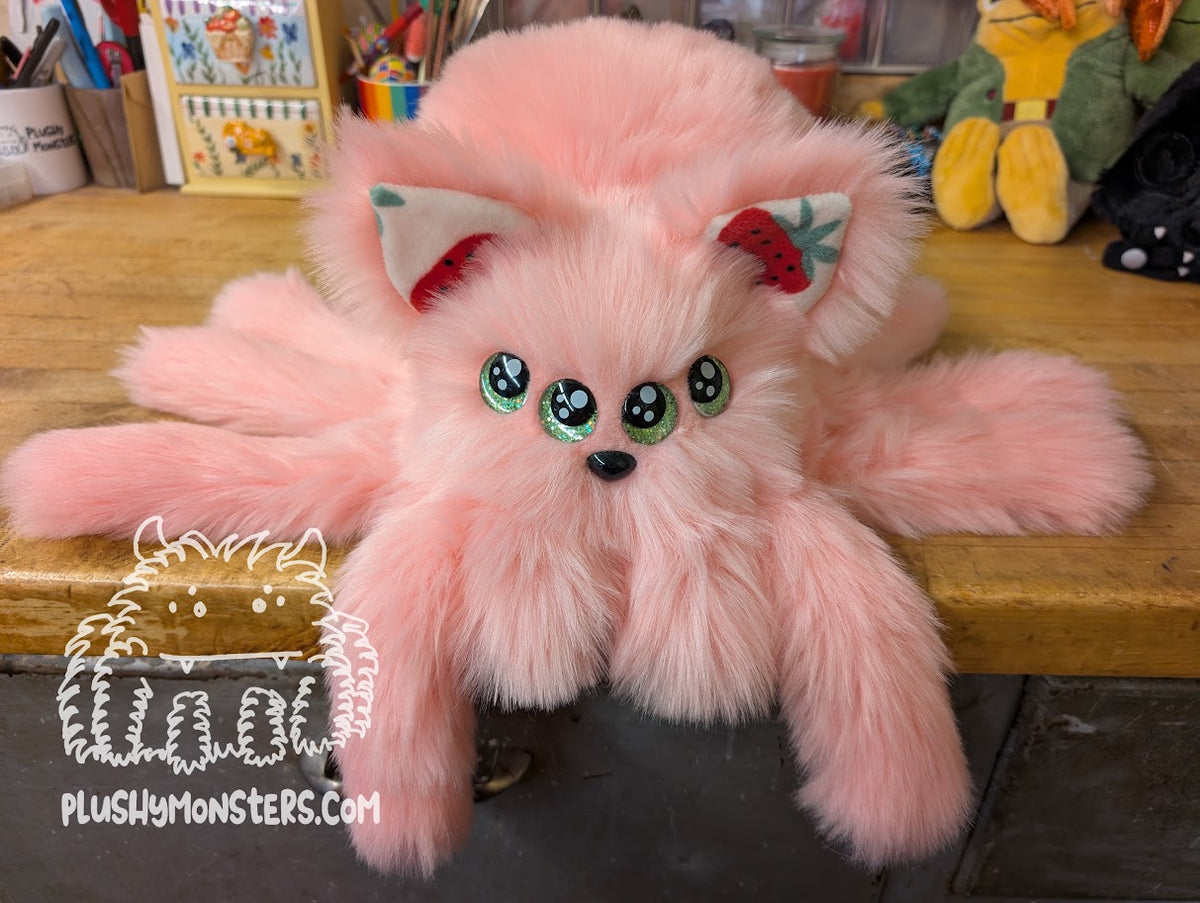 Custom Lil' Shortcake! Kitty Spider in Disguise! For Jen! 😁 - Weighted Lil' Guy