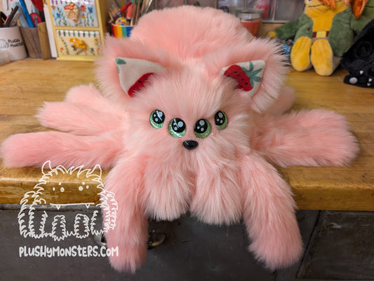 Custom Lil' Shortcake! Kitty Spider in Disguise! For Jen! 😁 - Weighted Lil' Guy
