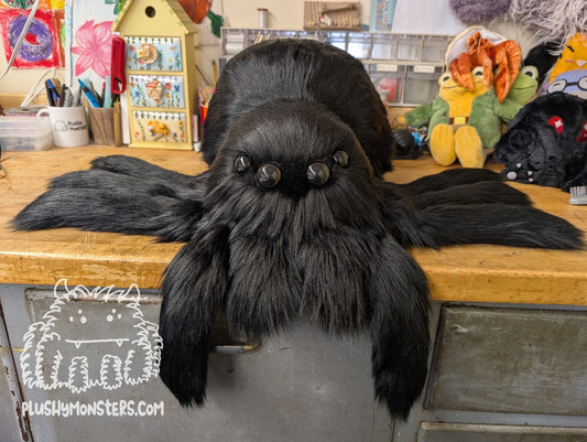 Poe! With Oversized Eyes! - All Black Weighted Middlin'