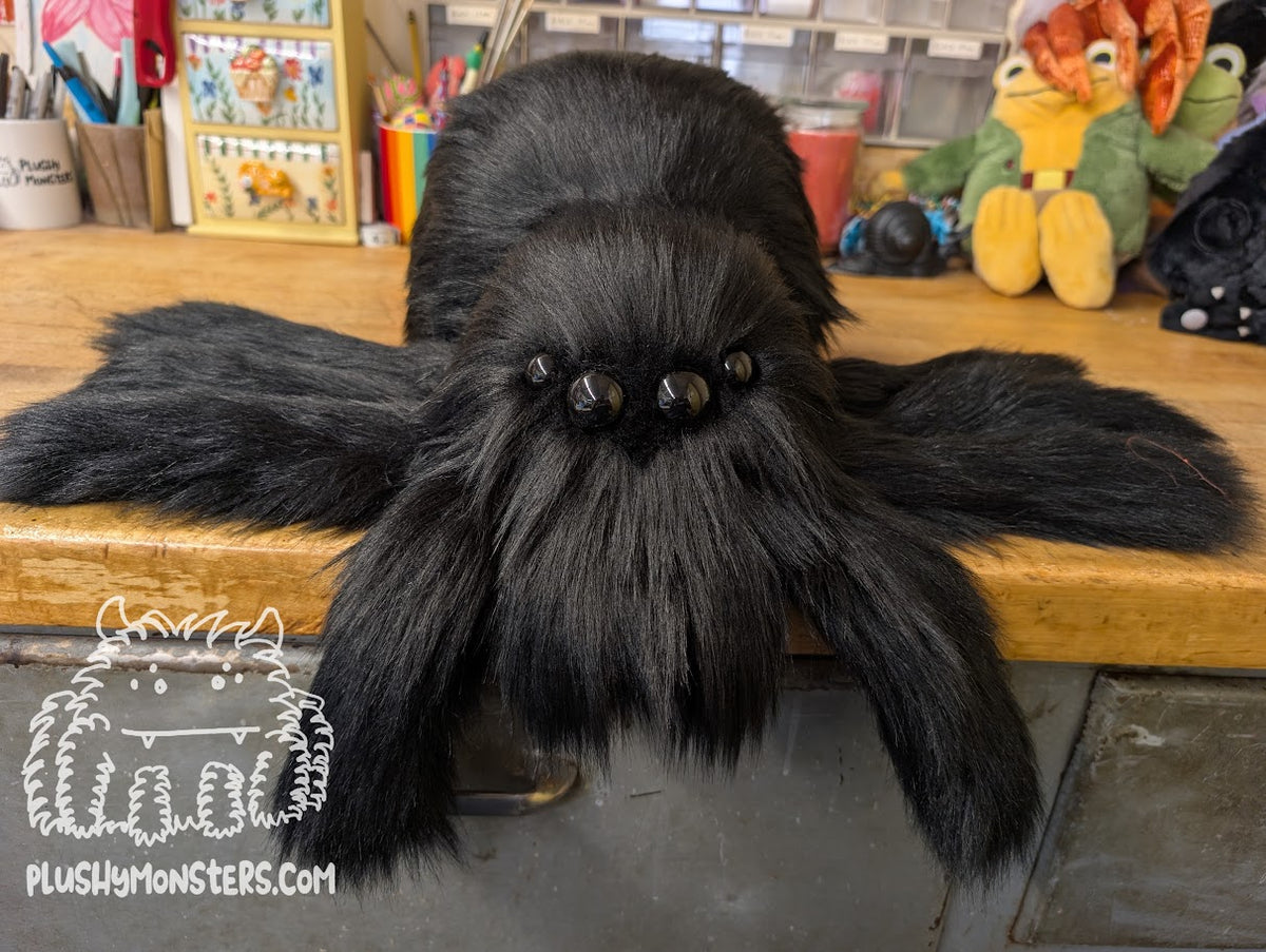 Lil' Poe! With Oversized Eyes! - All Black Weighted Lil' Guy