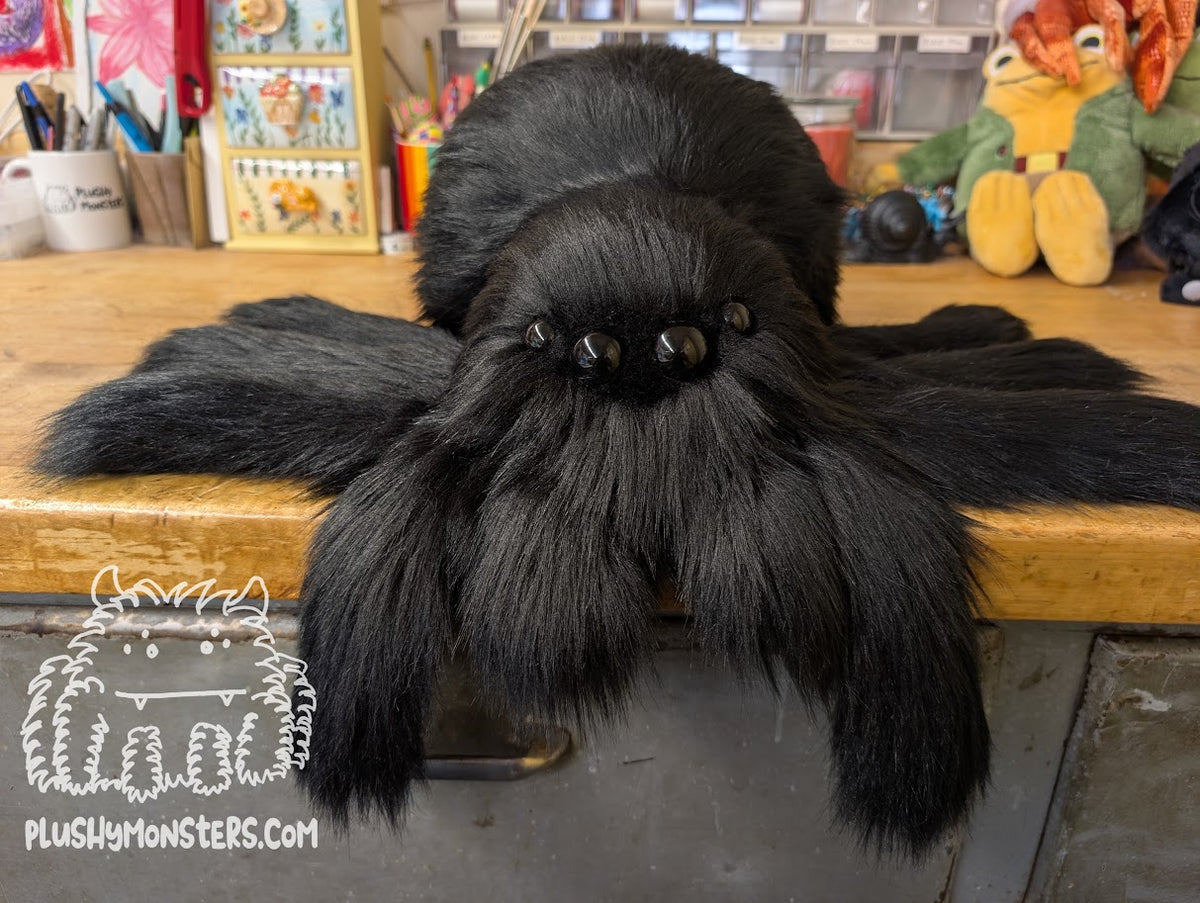 Lil' Poe! With Oversized Eyes! - All Black Weighted Lil' Guy